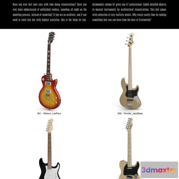 1264782 - Evermotion Archmodels Vol 067 [musical instrument]