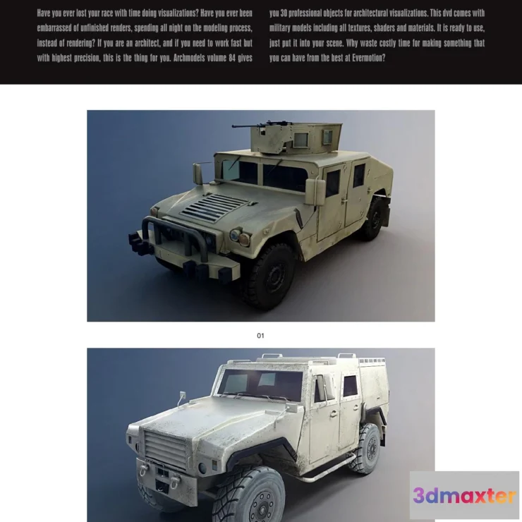 1264816 - Evermotion Archmodels Vol 084 [military installation]
