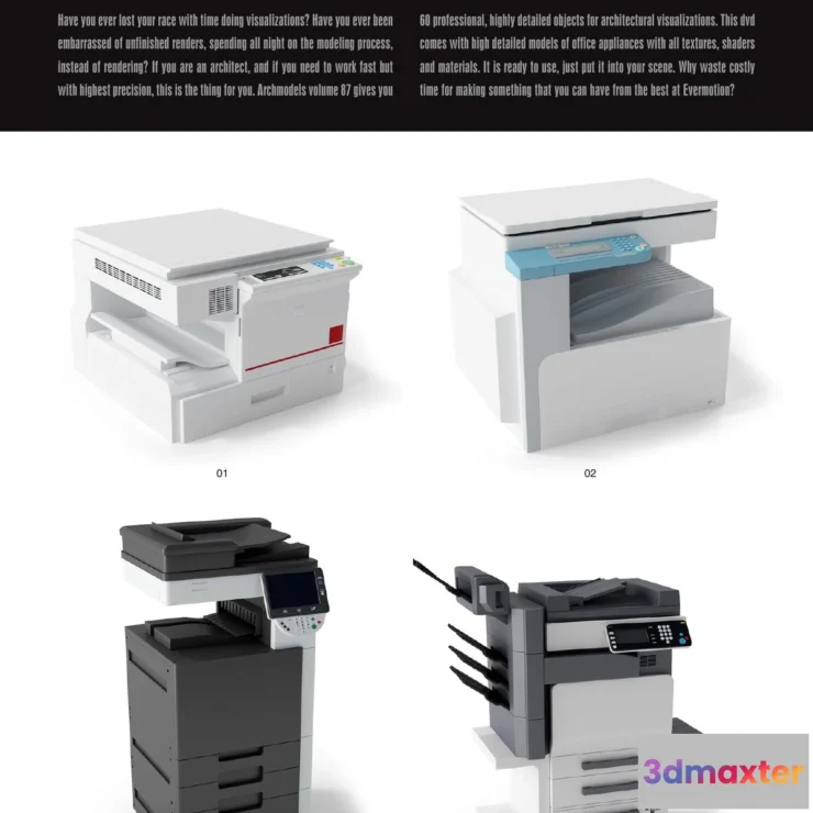 1264822 - Evermotion Archmodels Vol 087 [Office Supplies]