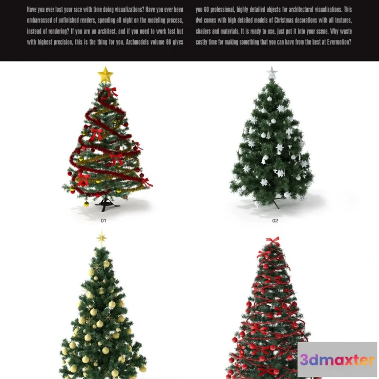 1264824 - Evermotion Archmodels Vol 088 [Christmas supplies]