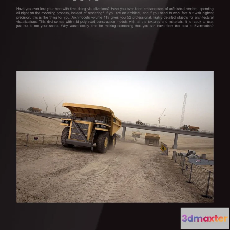 1264878 - Evermotion Archmodels Vol 115 [Construction Equipment]