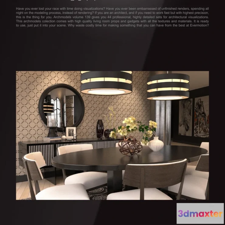 1264926 - Evermotion Archmodels Vol 139 [interior decoration]