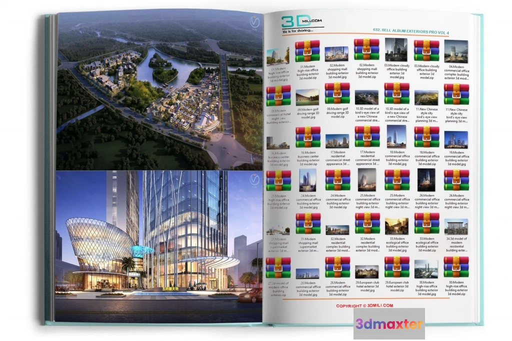1537018 - Sell Album Exteriors PRO Vol 4 3D Max