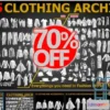 1537322 - 155 JEFF CLOTHING ARCHIVE 3D Max