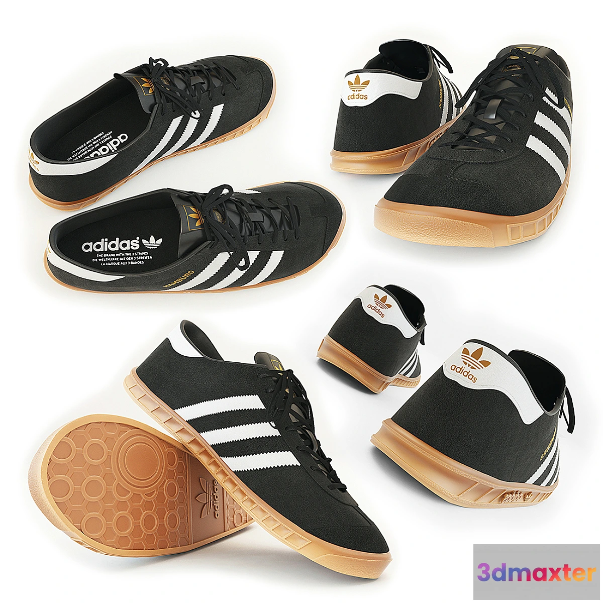 1295876 - Adidas hamburg 3D Max