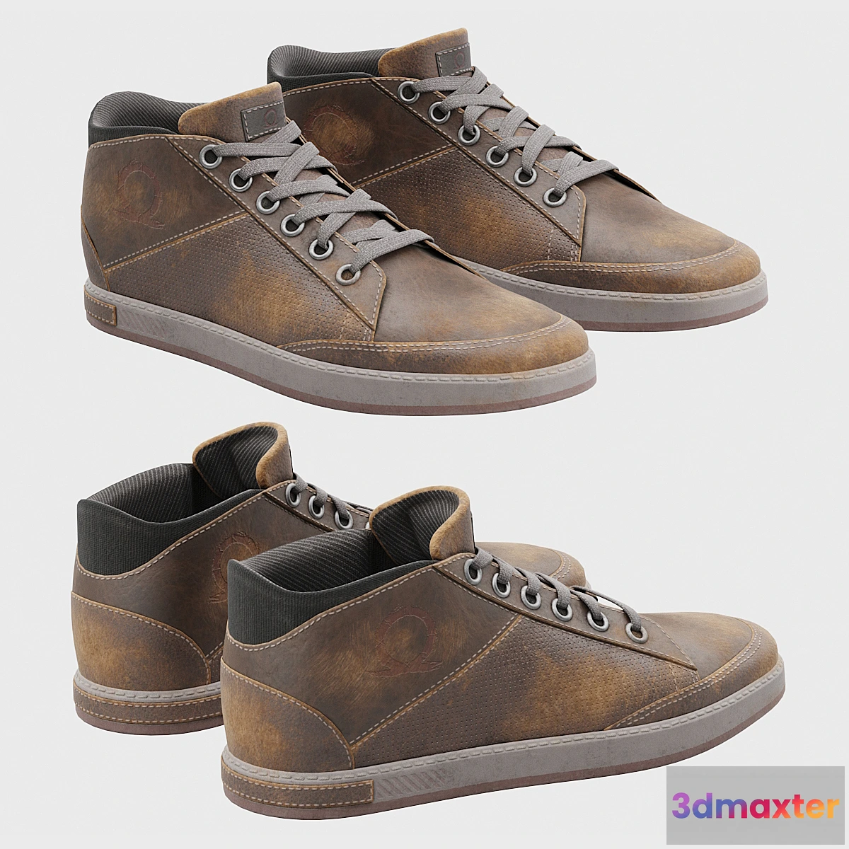 1322800 - Used sneakers 3D Max