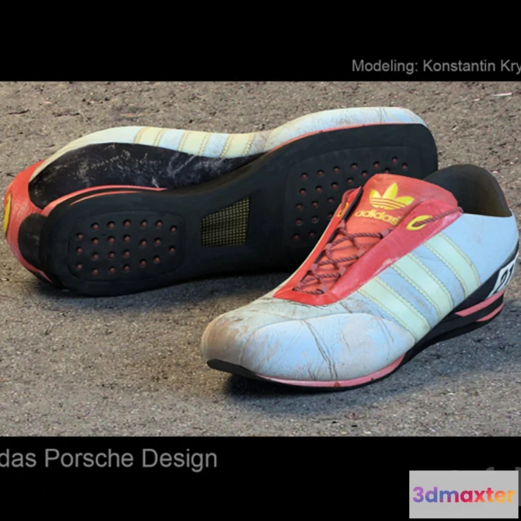 1391752 - adidas Porsche design 3D Max