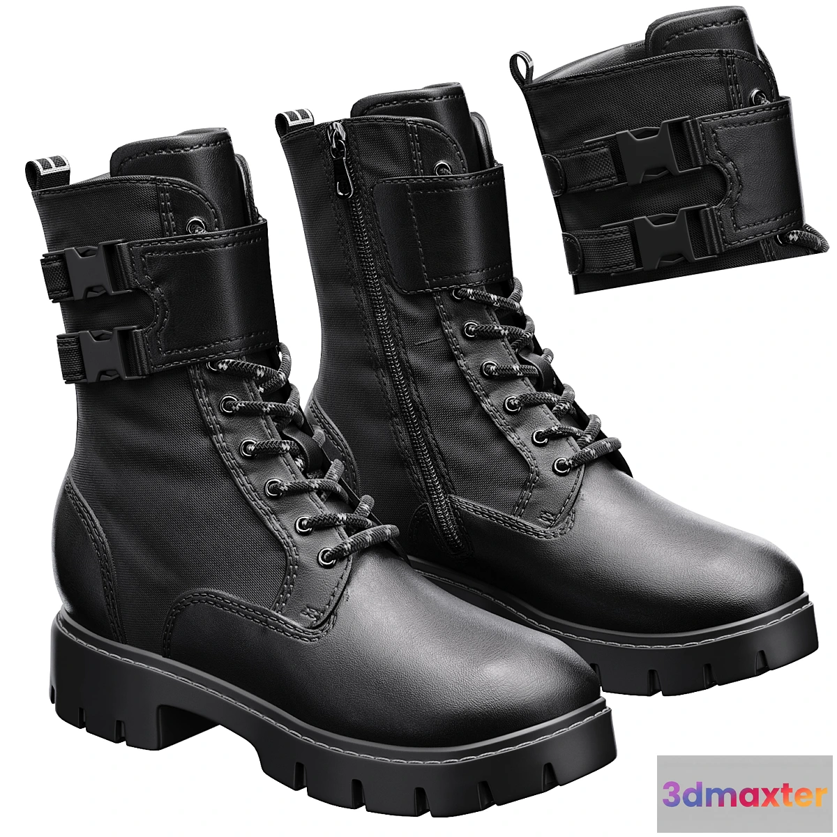 1394978 - Women’s boots NERO GIARDINI ENGI 3D Max