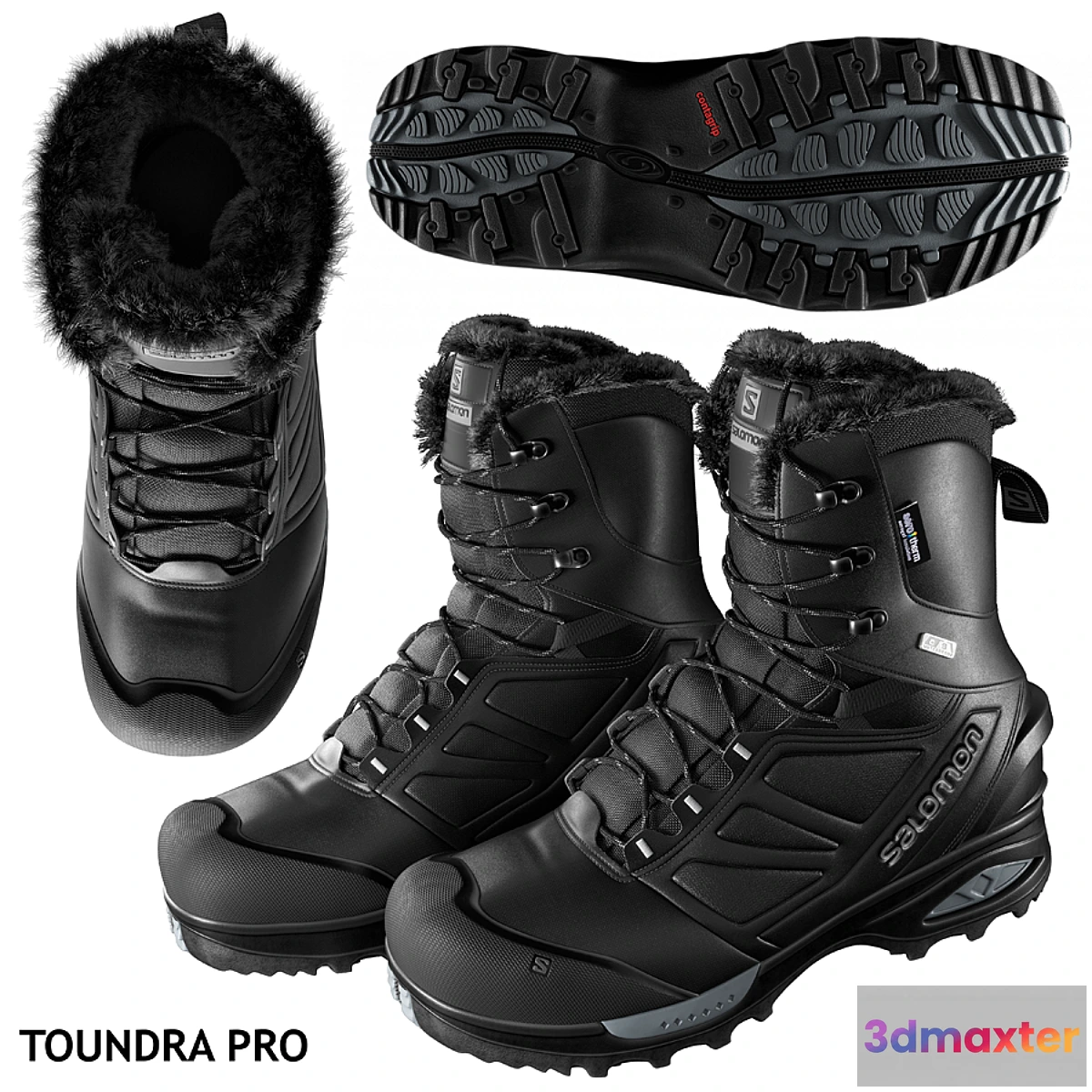 1472892 - SALOMON TOUNDRA PRO 3D Max