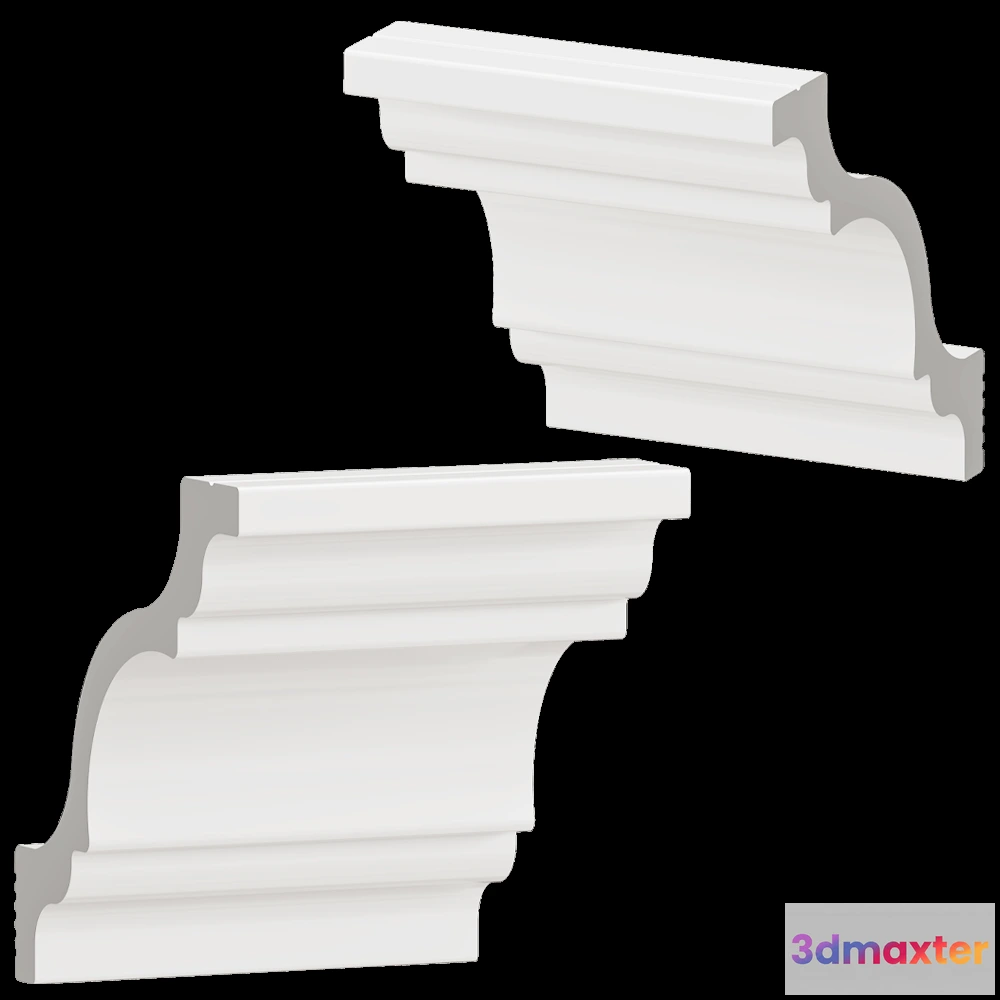 1608614 - Decostar - Skirting board SG-110_110 3D Max