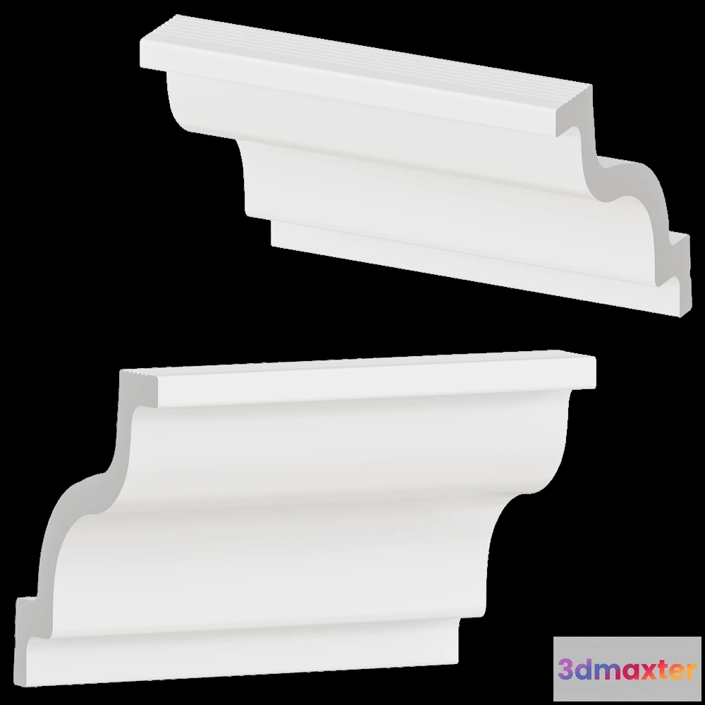 1608620 - Decostar - Skirting board SGB-70_70 3D Max