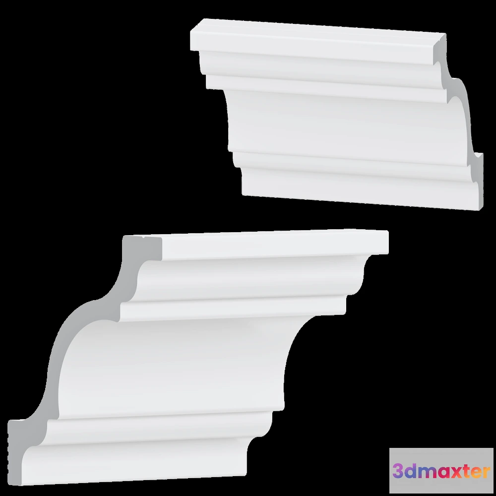 1608622 - Decostar - Skirting board SG-90_90 3D Max