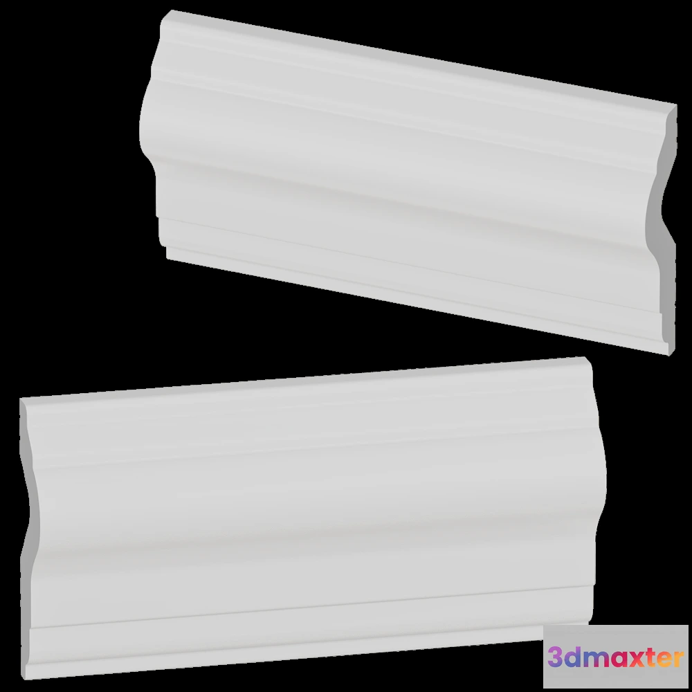 1608636 - Decostar - Skirting board SG-50-15 3D Max