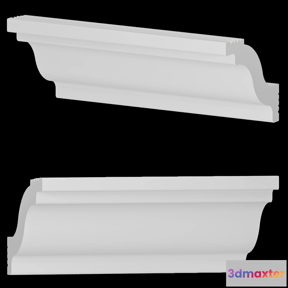 1608644 - Decostar - Skirting board SG-40_45 3D Max