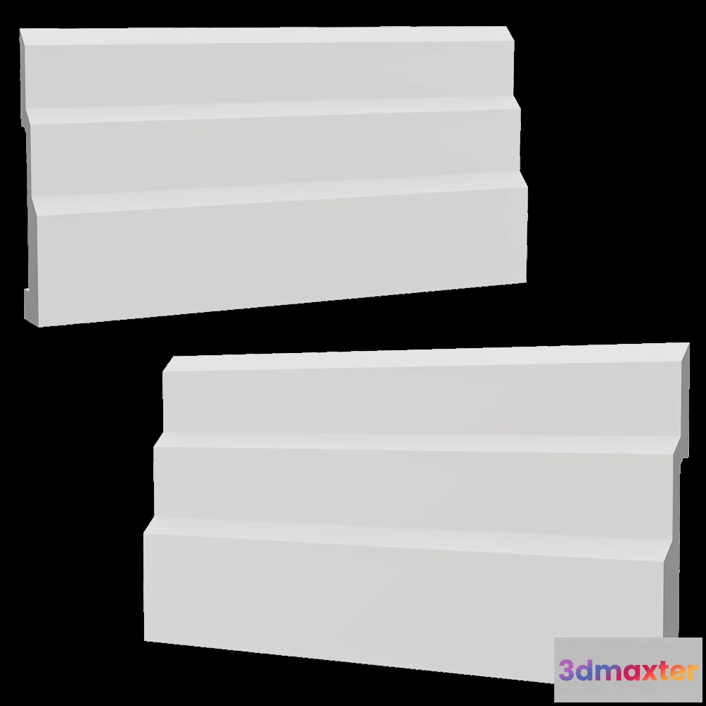 1608658 - Decostar - Skirting board SK-48 3D Max