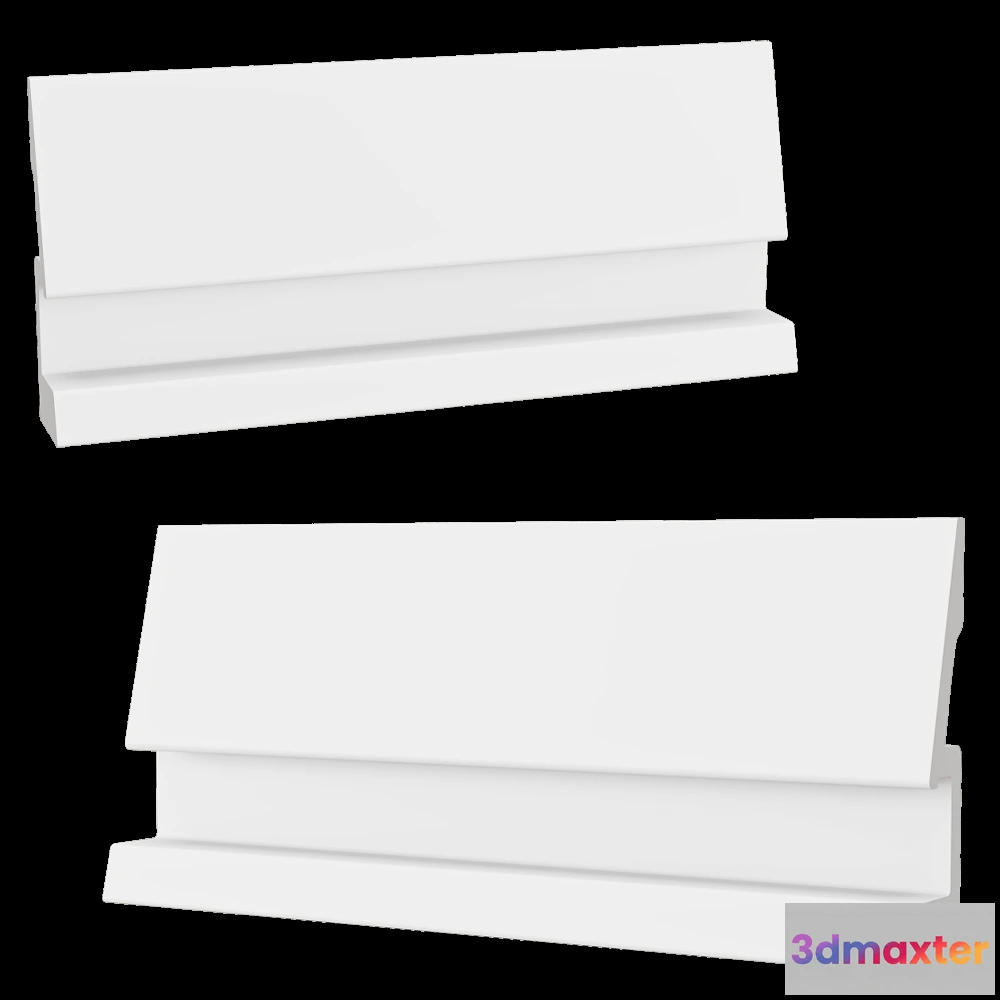 1608660 - Decostar - Skirting board SK-49 3D Max