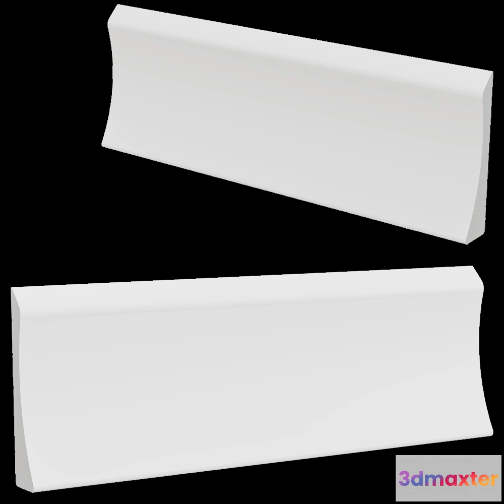 1608676 - Decostar - Skirting board SK-45 3D Max