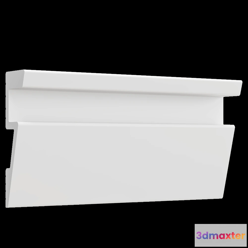 1608682 - Decostar - Skirting board SK-63 3D Max