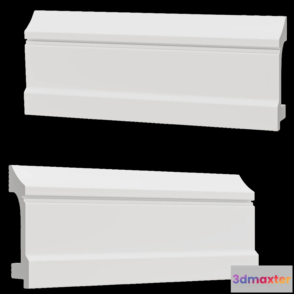 1608684 - Decostar - Skirting board SK-35 3D Max