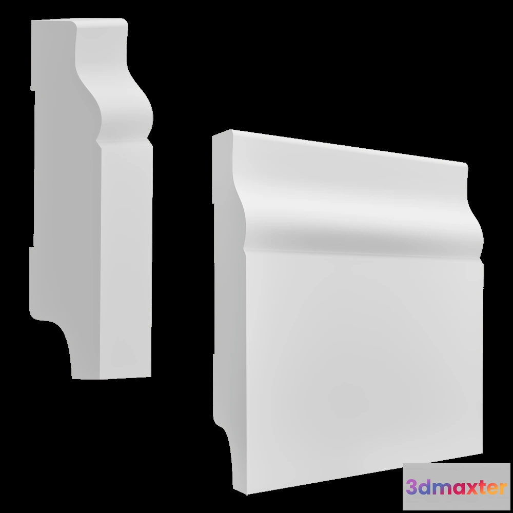 1608696 - Dusek Decor  - Skirting board Lyon 3D Max