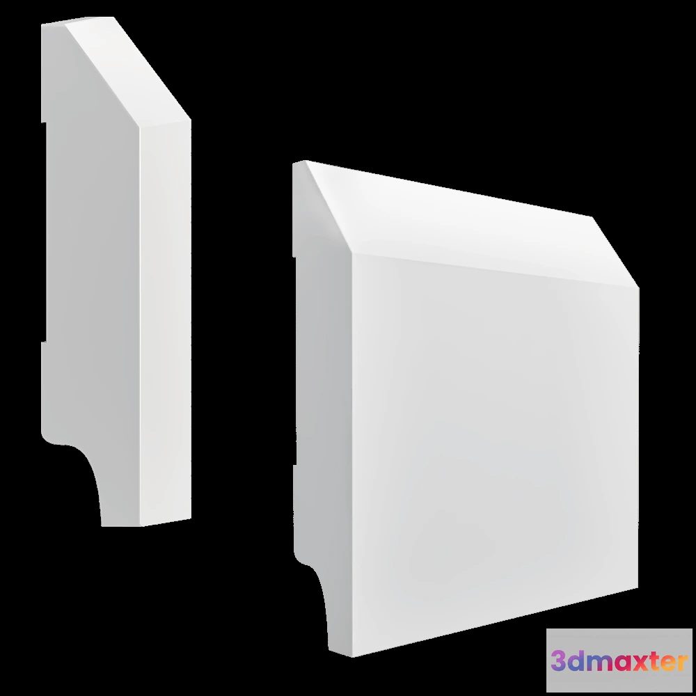 1608702 - Dusek Decor  - Skirting board Memphis 3D Max