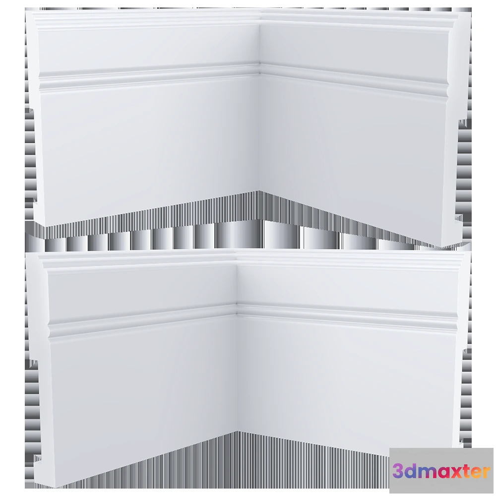 1608724 - Ultrawood - Skirting board Base 5380 i 3D Max