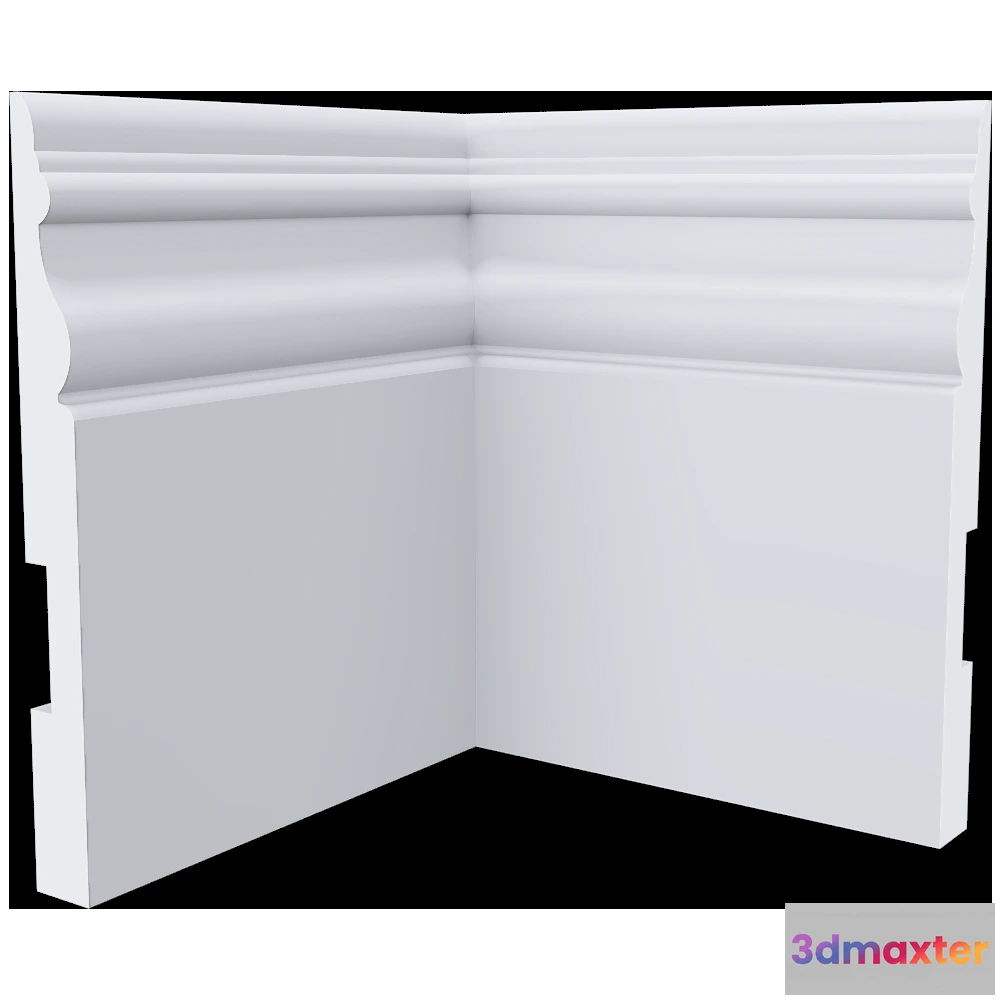 1608726 - Ultrawood - Skirting board Base 5272 i 3D Max