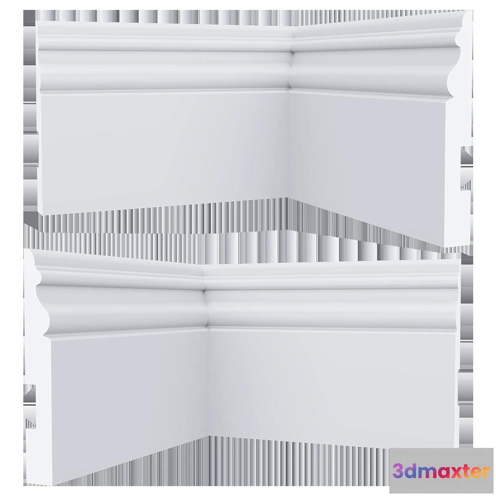 1608728 - Ultrawood - Skirting board Base 5271 i 3D Max