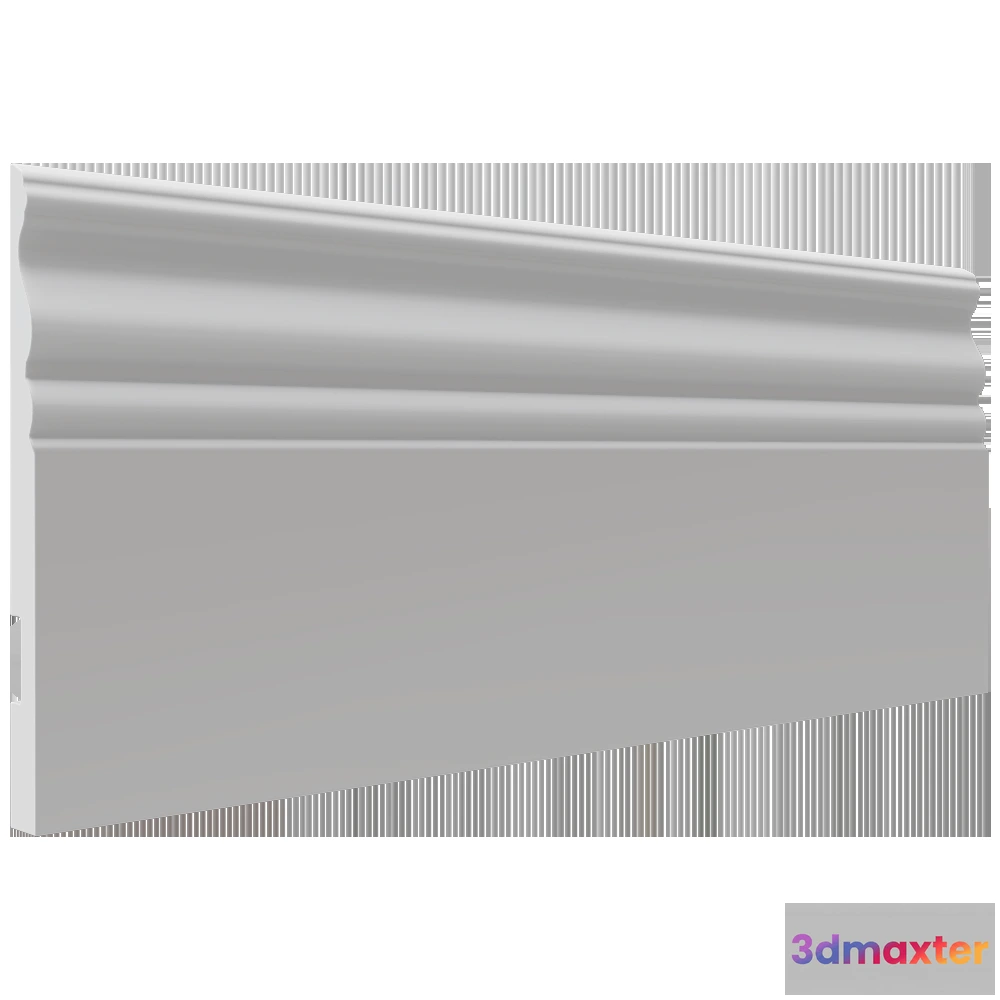1608768 - Ultrawood - Skirting board Base 5074 i 3D Max