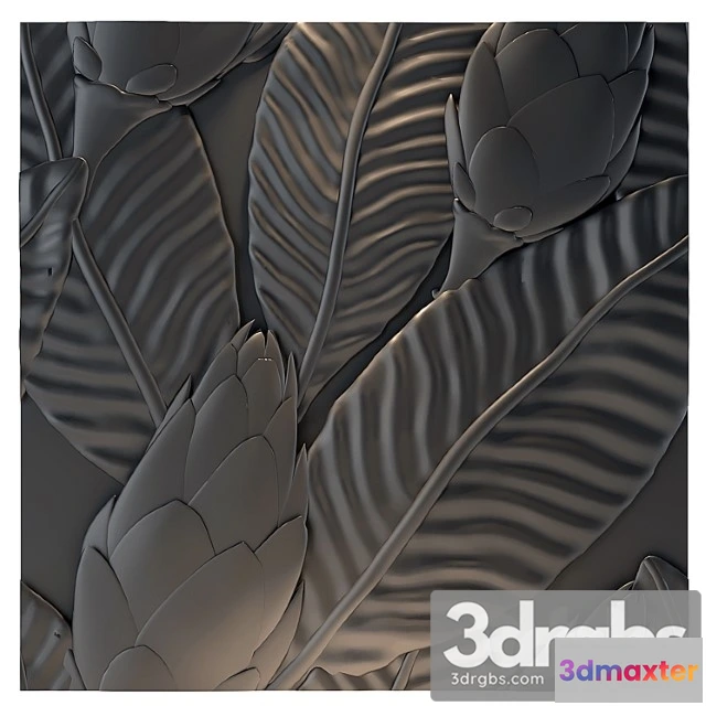 1016572 - 3D Panel Jungle 1