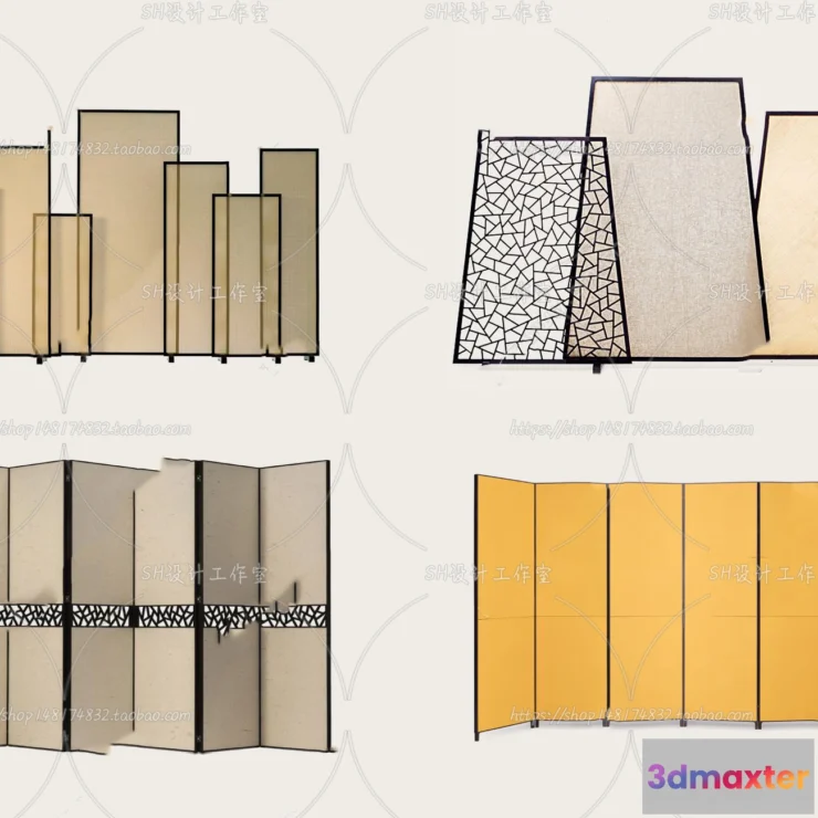 1132692 - Screen Partition 3D Models - 0075