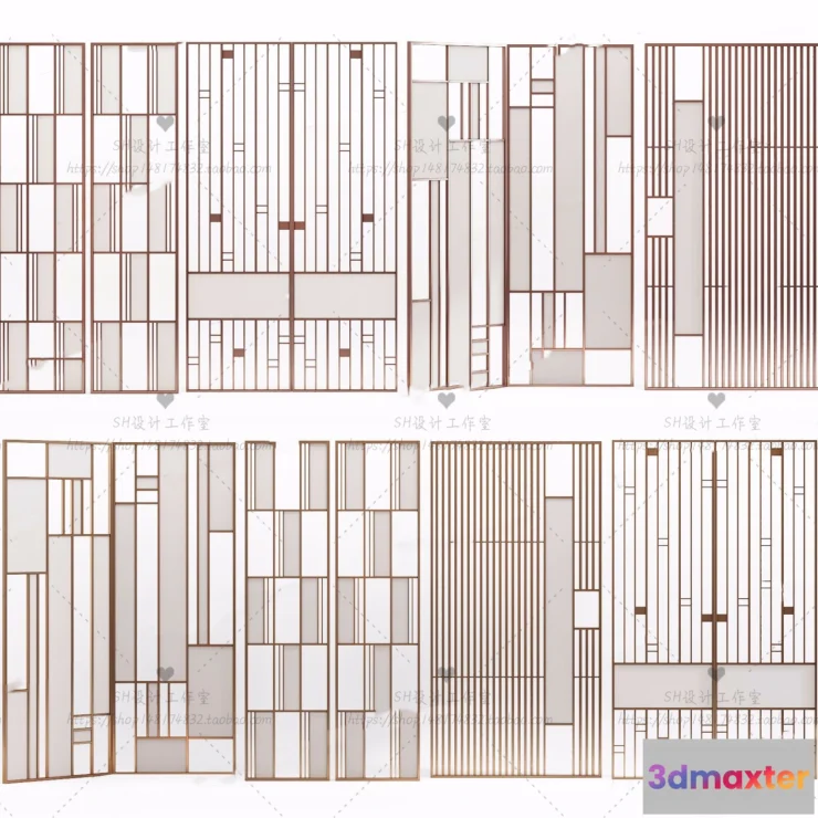 1132768 - Screen Partition 3D Models - 0113