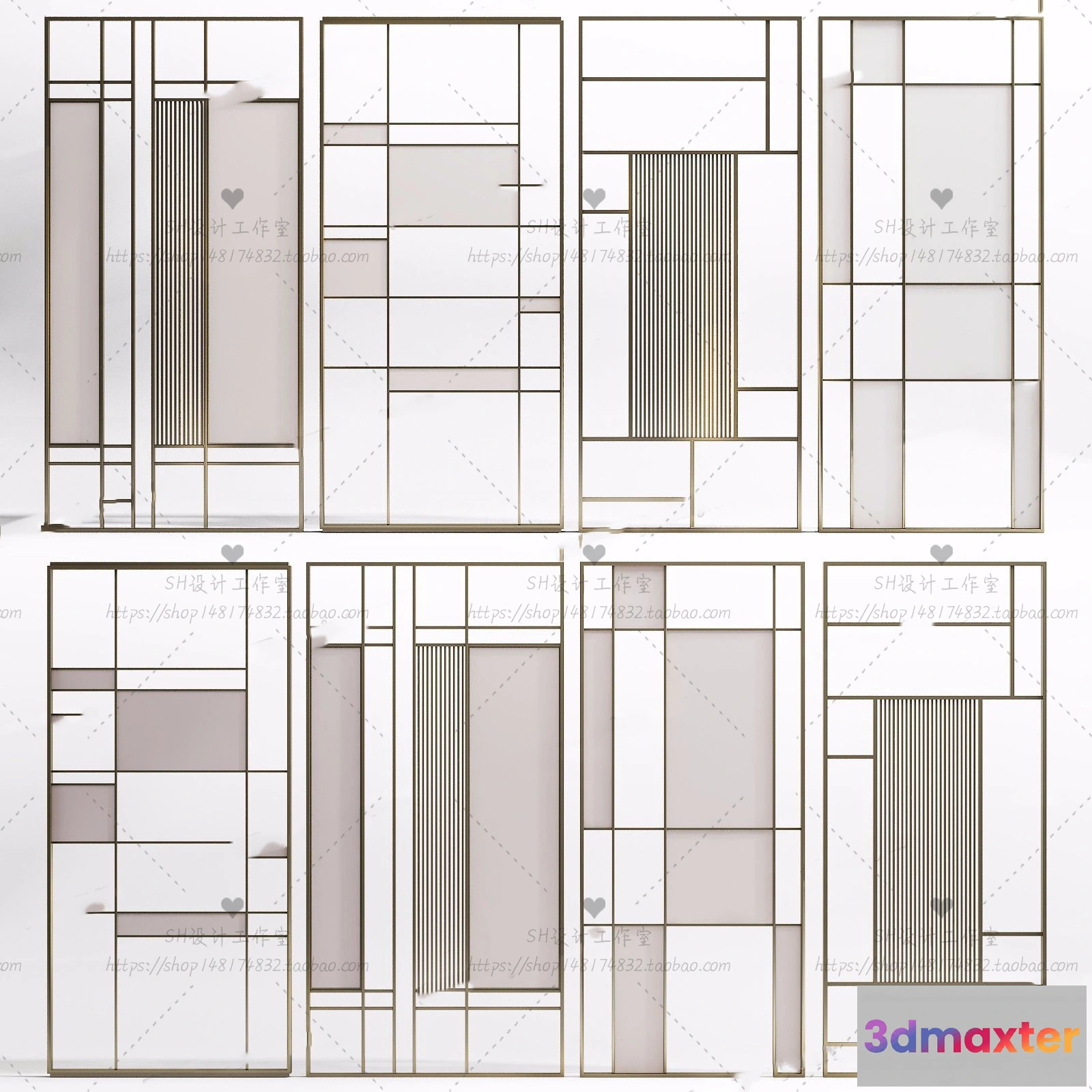 1132772 - Screen Partition 3D Models - 0115