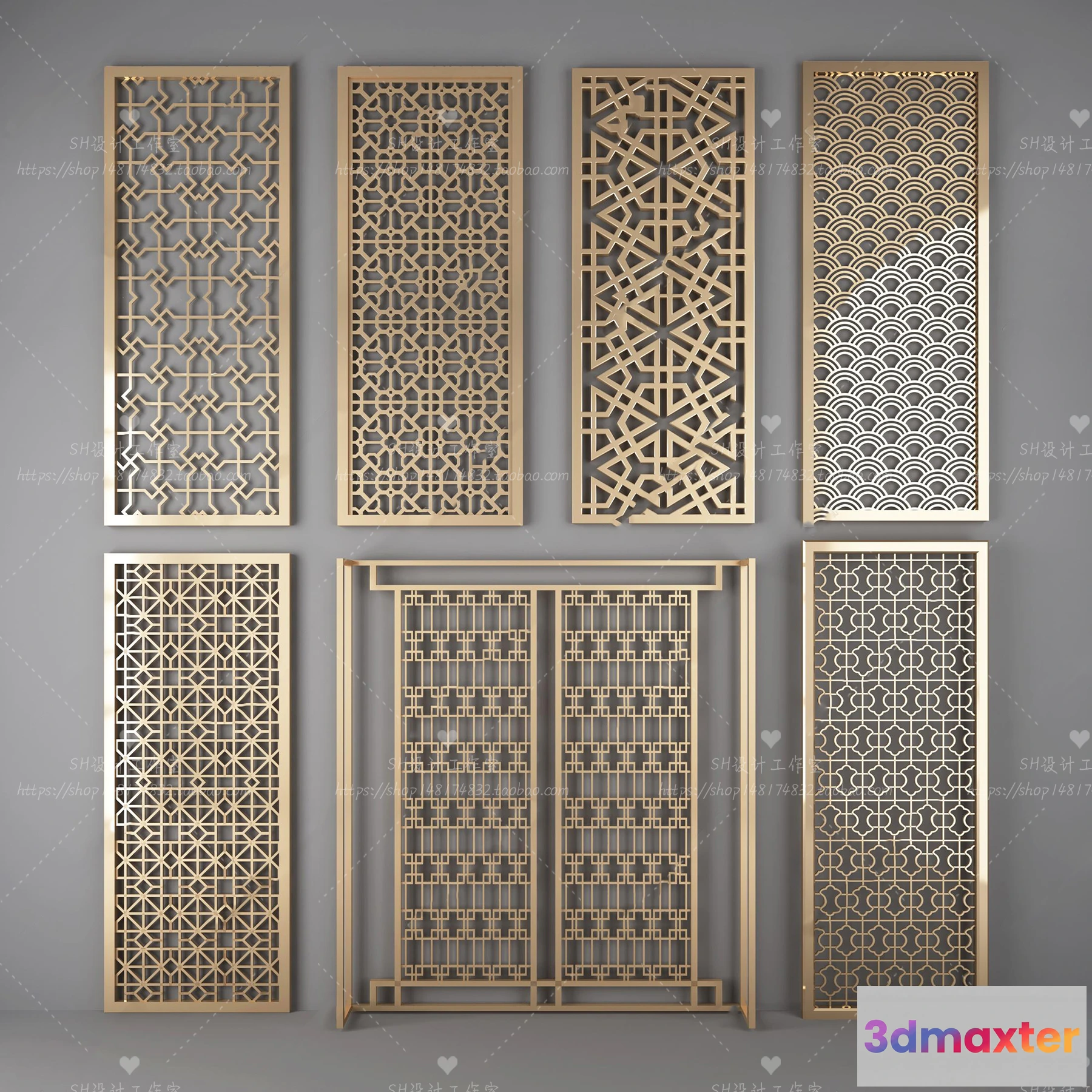 1132782 - Screen Partition 3D Models - 0120