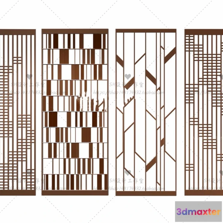 1132800 - Screen Partition 3D Models - 0129