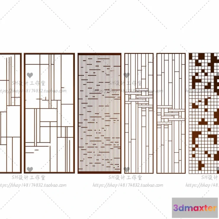 1132804 - Screen Partition 3D Models - 0131