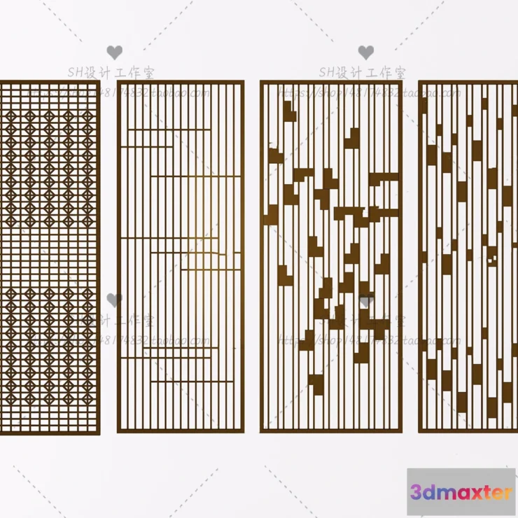 1132808 - Screen Partition 3D Models - 0133