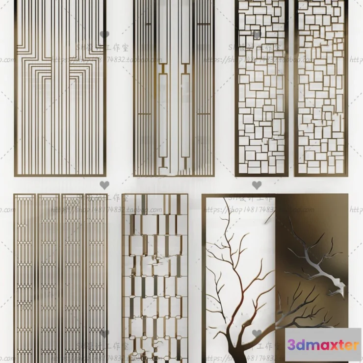 1132810 - Screen Partition 3D Models - 0134