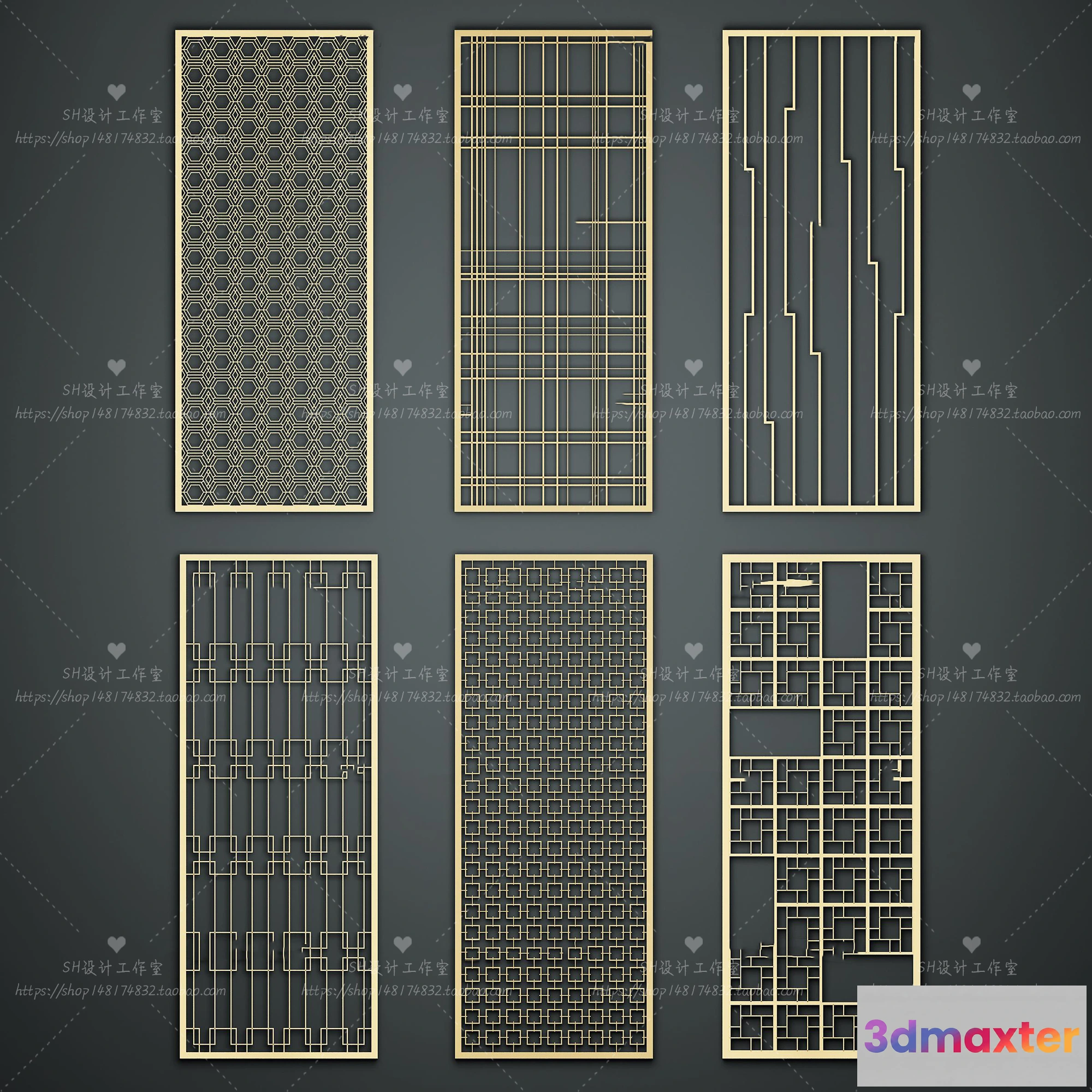 1132840 - Screen Partition 3D Models - 0149