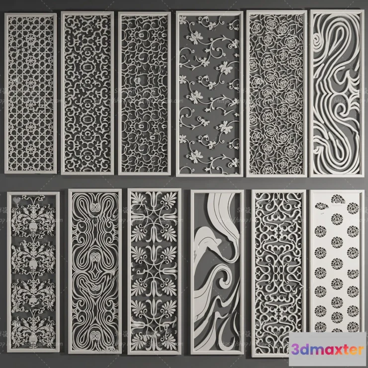 1132874 - Screen Partition 3D Models - 0166