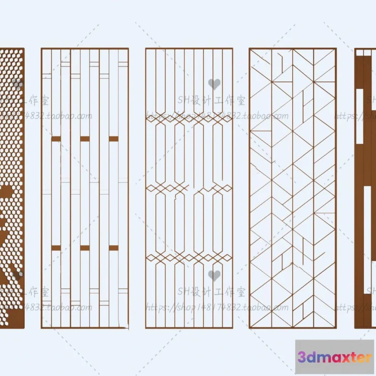 1132894 - Screen Partition 3D Models - 0176