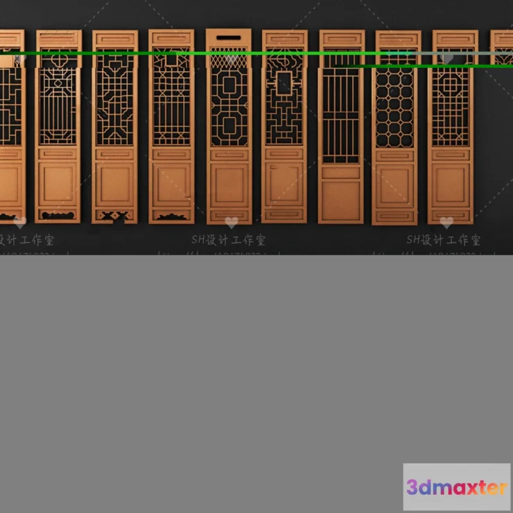 1132950 - Screen Partition 3D Models - 0204