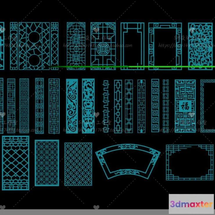 1132960 - Screen Partition 3D Models - 0209