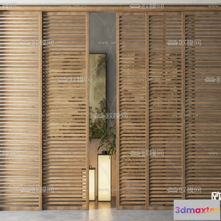 1163680 - WABI SABI STYLE 3D MODELS - PANELS - 0022