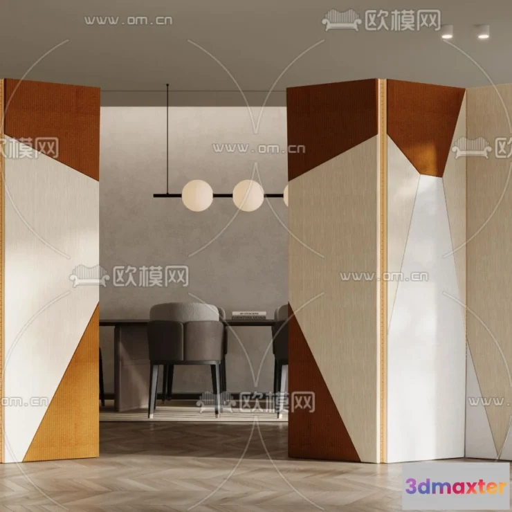 1163698 - WABI SABI STYLE 3D MODELS - PANELS - 0031