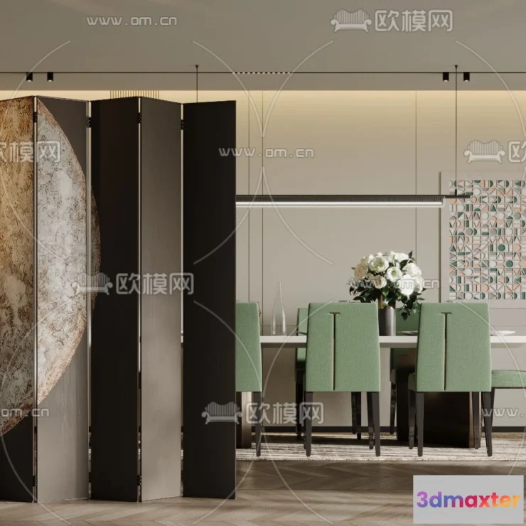 1163702 - WABI SABI STYLE 3D MODELS - PANELS - 0033