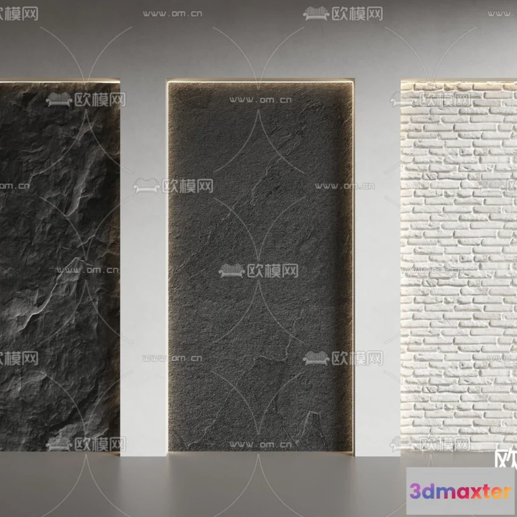 1163768 - WABI SABI STYLE 3D MODELS - PANELS - 0066