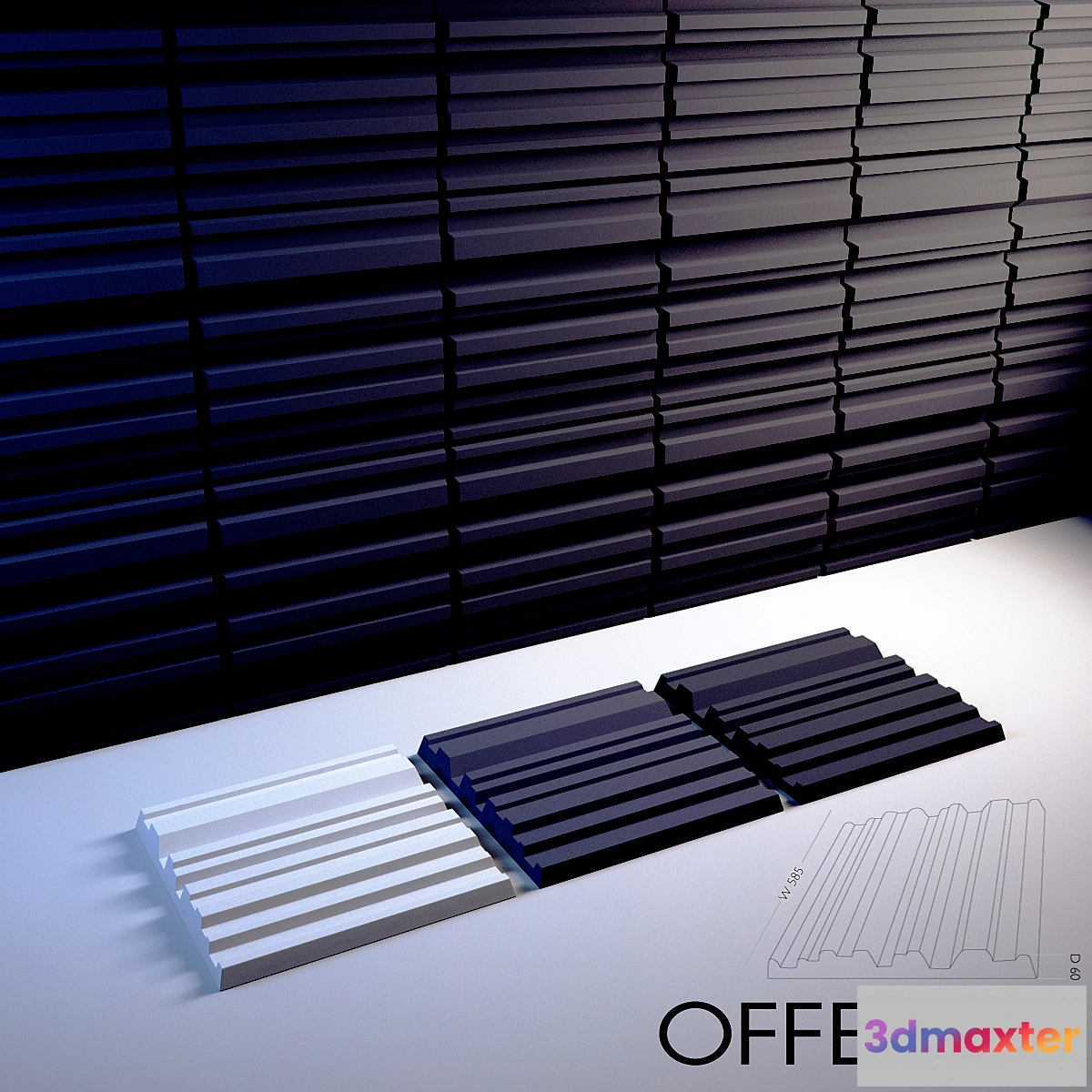 1282510 - Offecct Skyline - No.2 3D Max