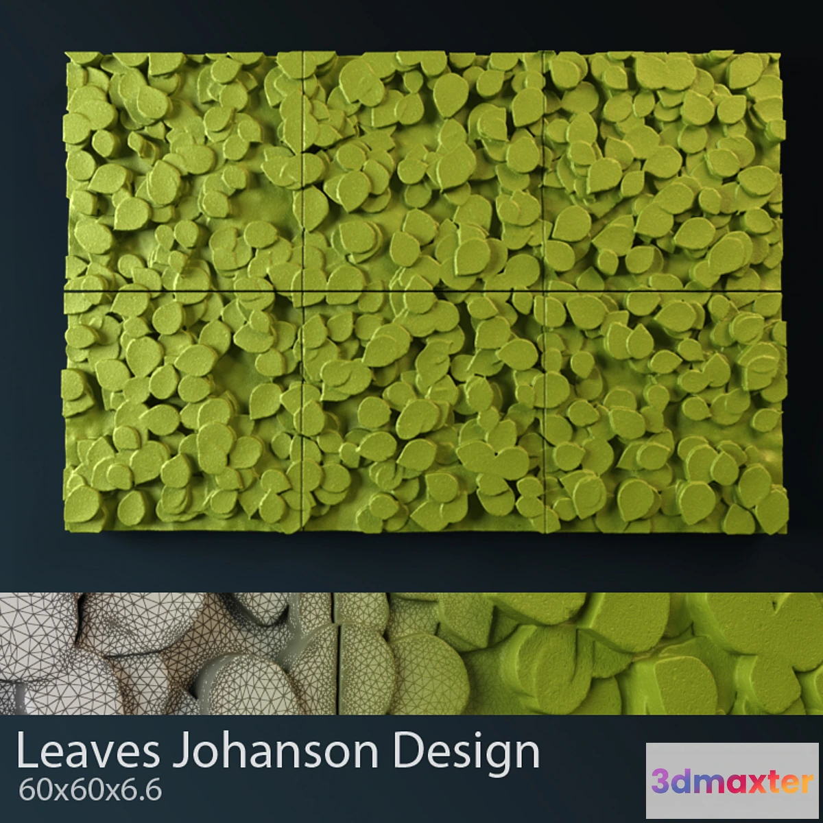 1284602 - wall panels Leaves Johanson Design 3D Max
