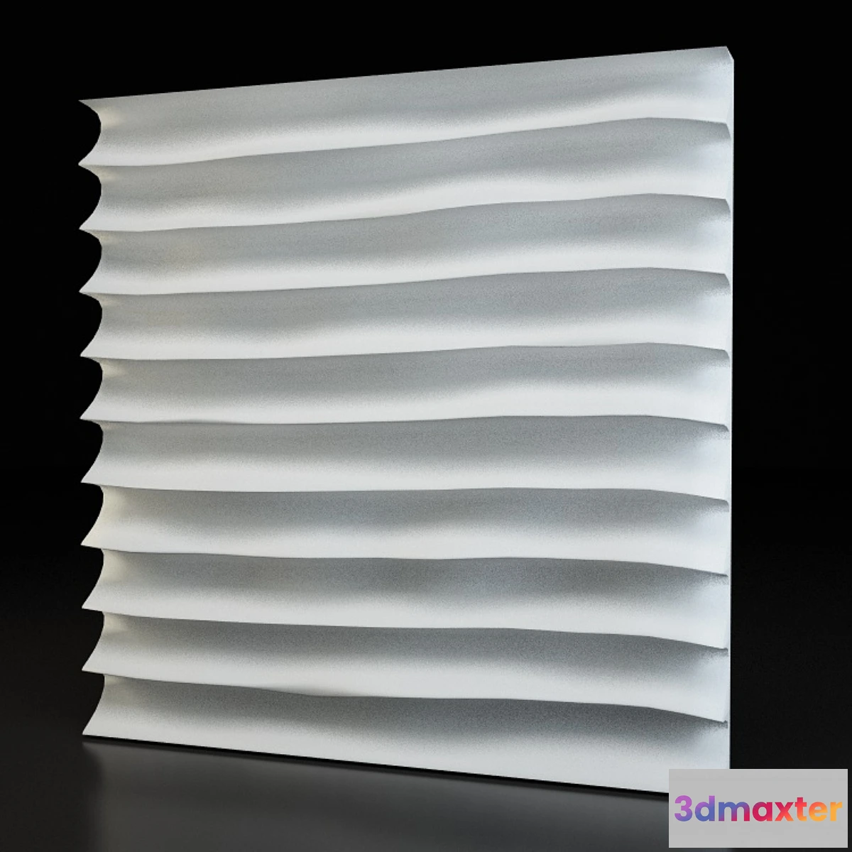 1286554 - Streak-3d plaster panel 3D Max